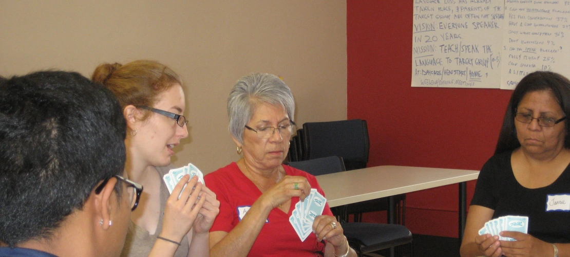 Three female playing cards